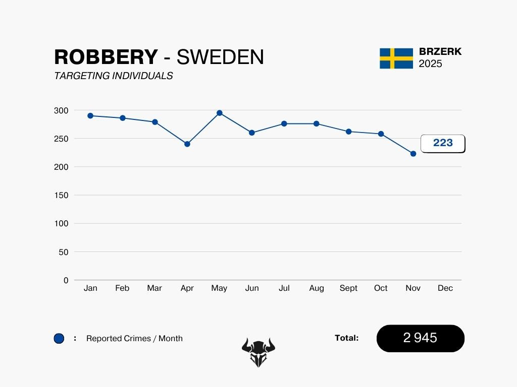 ROBBERY - NOVEMBER 2025